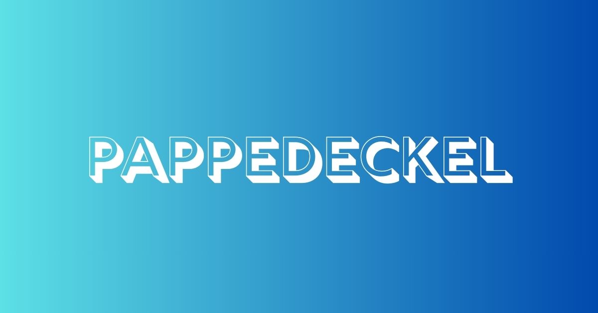 Pappedeckel