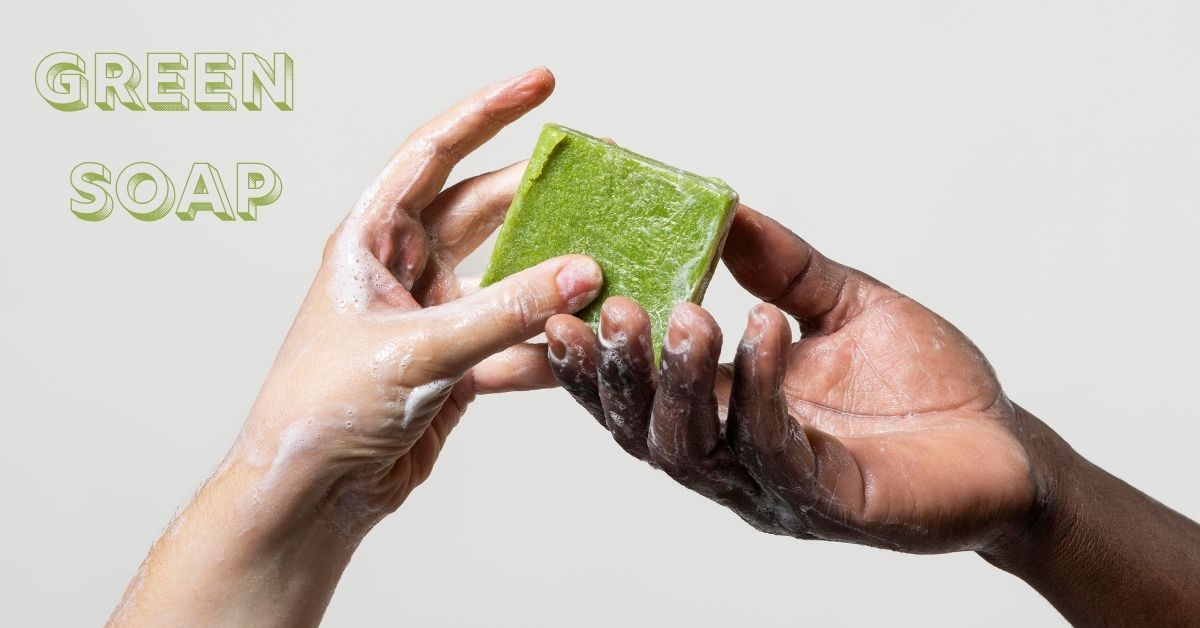 green soap